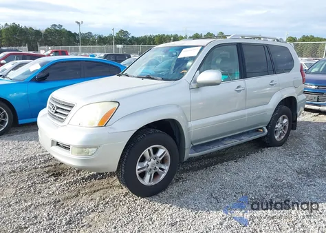 2004 Lexus Gx 470 from USA, damaged, VIN JTJBT20X240061085